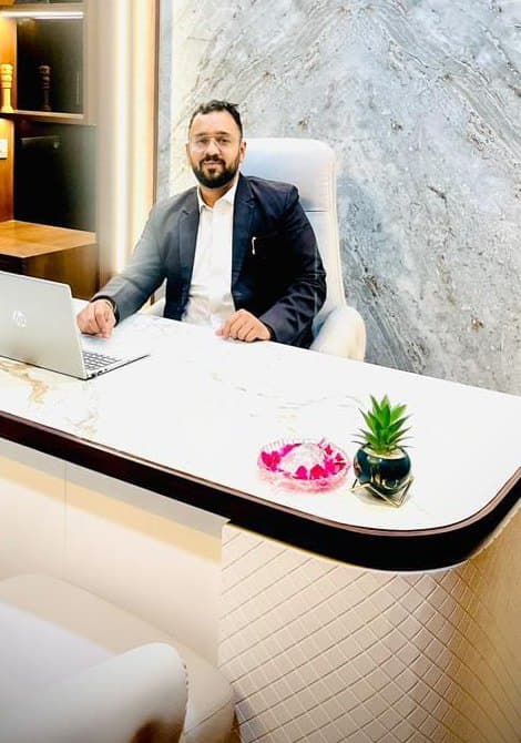 Advocate Vivek Nagar at the chambers, Chamber no. 102, The One Building, South Tukoganj, Indore
